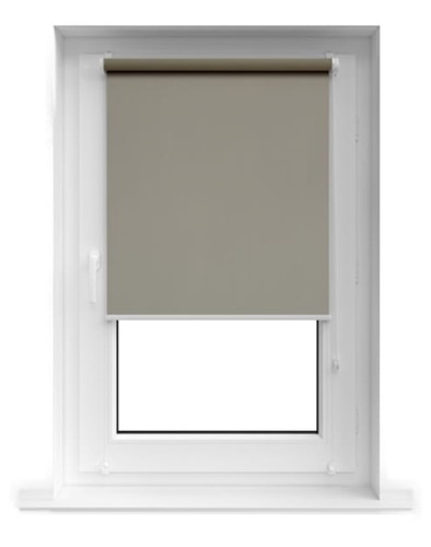 Roleta zaciemniająca beżowa 62x150 cm