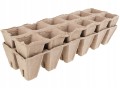 Doniczki do rozsad roślin prostokątne paletka 2x12
