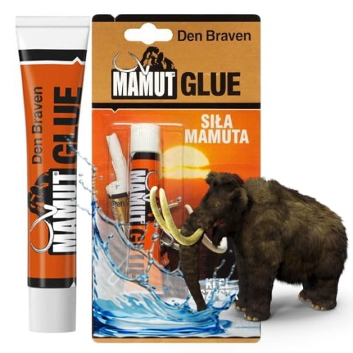 Klej montażowy uniwersalny Mamut 25 ml biały