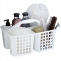 Organizer na detergenty z uchwytem biały 31 x 23 cm