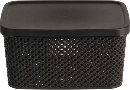 Pojemnik do przechowywania z pokrywką 23 x 12 cm