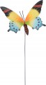 Figurka ogrodowa motyl na patyku 70 cm