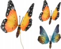 Figurka ogrodowa motyl na patyku 70 cm