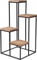 Kwietnik stojący metalowy na kwiaty 68 cm