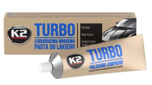 Pasta polerska lekkościeralna turbo woskowa TEMPO 120g
