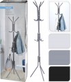 Wieszak stojący metalowy na ubrania 175 cm