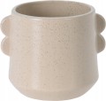 Osłonka ceramiczna na doniczkę okrągła 11,5 x 11 cm