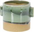 Osłonka ceramiczna na doniczkę okrągła 9,5 x 10 cm