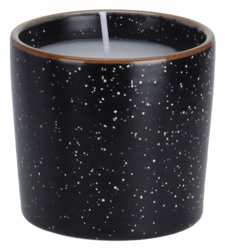 Świeca parafinowa dekoracyjna w kamionce 6 x 7 cm