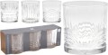 Komplet szklanek do whisky 3 sztuki 330 ml