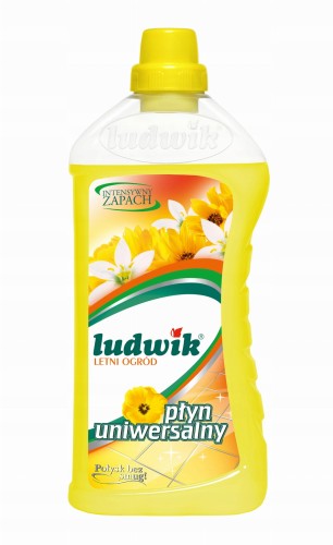 Ludwik płyn do mycia uniwersalny letni ogród 1l