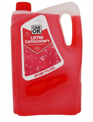 Płyn do spryskiwaczy letni z lejkiem zapachowy 4l