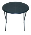 Stół ogrodowy plastikowy granatowy 65cm