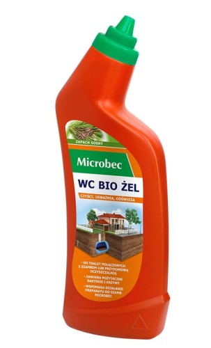 Microbec WC BIO żel do szamb 750 ml