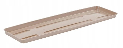 Podstawka plastikowa beżowa pod doniczkę 60 cm
