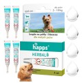 Krople na pchły i kleszcze dla małych psów 5-10 kg