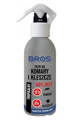 Płyn na komary meszki i kleszcze 50% DEET 130ml
