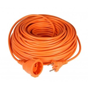 Przedłużacz ogrodowy budowlany 20m 2x1mm
