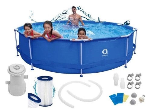 Avenli Basen ogrodowy stelażowy z pompką 360x76 cm