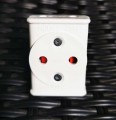Rozgałęźnik elektryczny złodziejka potrójny 3x2P