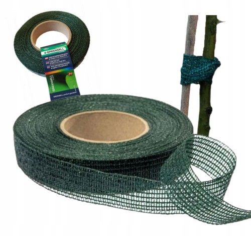 Taśma ogrodnicza do podwiązywania roślin 2,4 cm x 50 m
