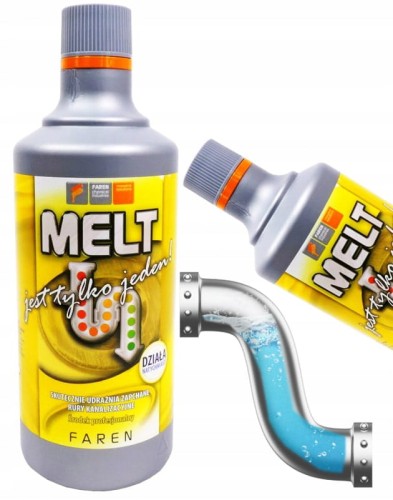 Melt Środek do czyszczenia i udrażniania rur 750 ml