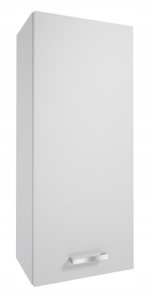 Szafka łazienkowa wisząca biały połysk 71x30 cm Mea