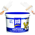 Farba akrylowa do ścian i sufitów PSB 10L biała