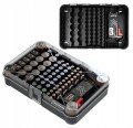 Organizer na baterie z testerem baterii 85 sztuk