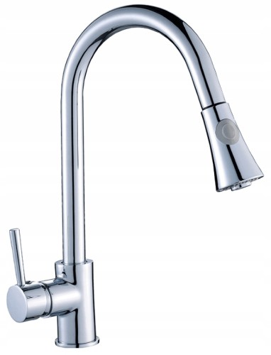 Bateria kuchenna stojąca z wyciąganą wylewką Daru