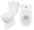 WC kompakt biały sedes z deską ARTECO 3/5 L
