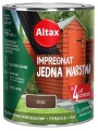 Impregnat jedna warstwa do drewna i betonu brąz 0,75l