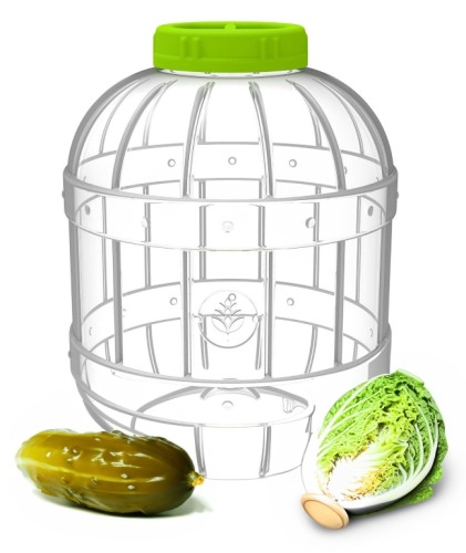 Słoik na przetwory z zakrętką plastikowy 10l