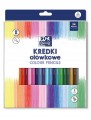 Kredki ołówkowe trójkątne 12 kolorów