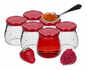 Słoiki na dżemy z zakrętkami 6 szt 500 ml