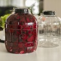 Słoik na ogórki z zakrętką plastikowy wielofunkcyjny 5 l