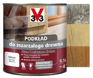 Podkład do zszarzałego drewna maskujący 0,5l