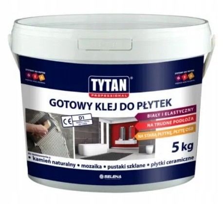 Klej do płytek ceramicznych gotowy 5 kg