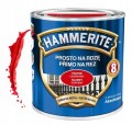 Farba do metalu prosto na rdzę czerwona 0,7l