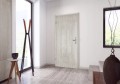 Drzwi wewnętrzne lewe pełne dąb srebrny Milano 80 cm