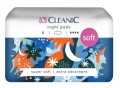 Podpaski Cleanic Soft night ze skrzydełkami 8szt