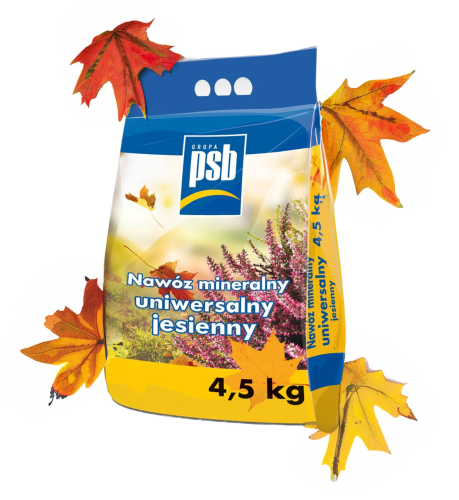 Nawóz jesienny PSB uniwersalny mineralny granulat 4,5 kg