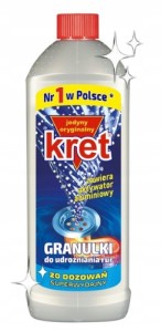 KRET Granulki do udrożniania rur 800 g