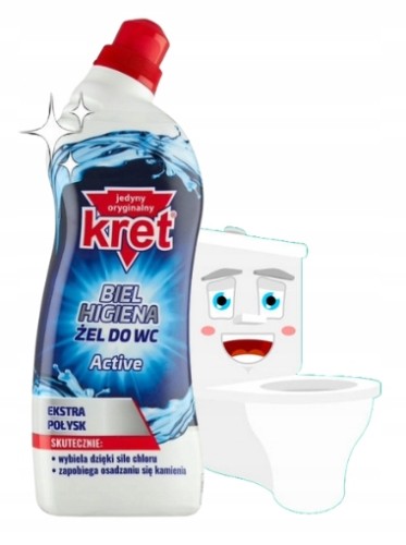 KRET WC Active Żel do czyszczenia 750g