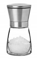 Młynek ręczny do soli i pieprzu szklany 190 ml Display