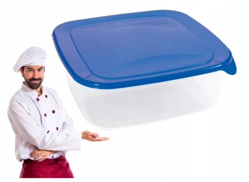 Pojemnik do przechowywania żywności plastikowy 1,7 l