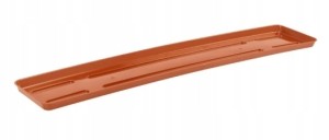 Podstawka pod doniczkę skrzynkę plastikowa terakota 56 cm