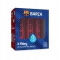 Zestaw filtrów do wody Dafi FC Barcelona 3 sztuki