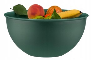 Miska kuchenna uniwersalna zielona plastikowa 5l