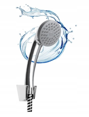 Zestaw natryskowy 1-punktowy prysznicowy ścienny chrom Neo